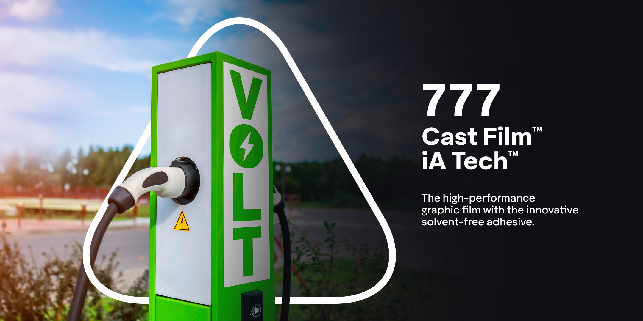 Avery Dennison  777 Cast Film Series with new solvent-free patented adhesive: iA Tech™.