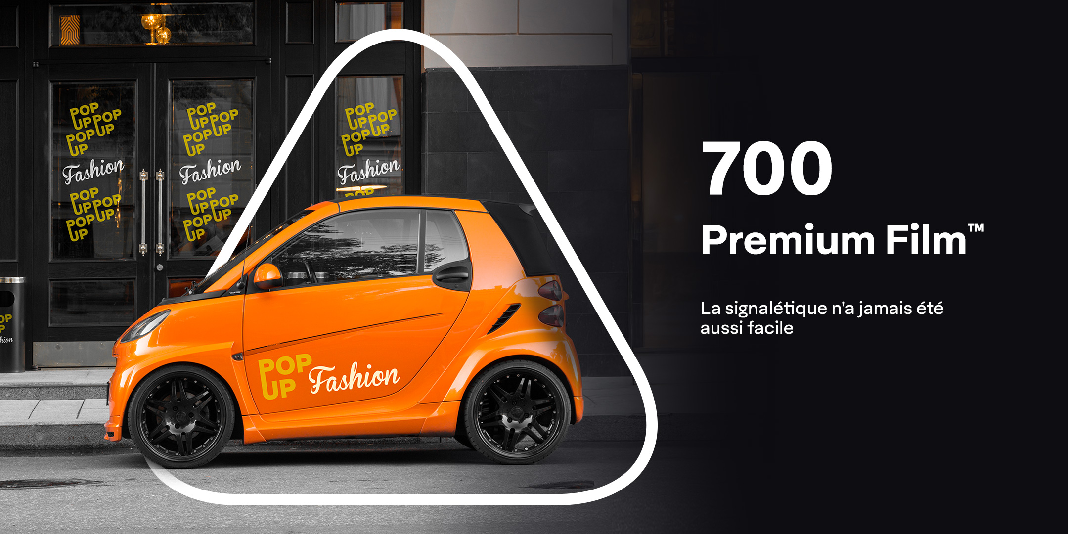 Avery Dennison 700 Premium Film - La signalétique n'a jamais été aussi facile