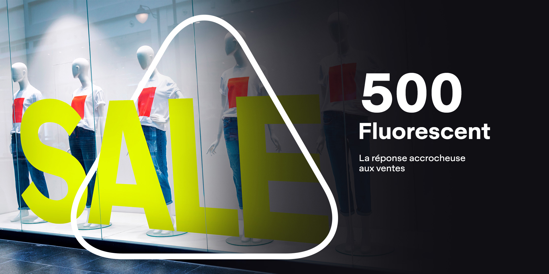 Avery Dennison 500 Fluorescent Signage Film 