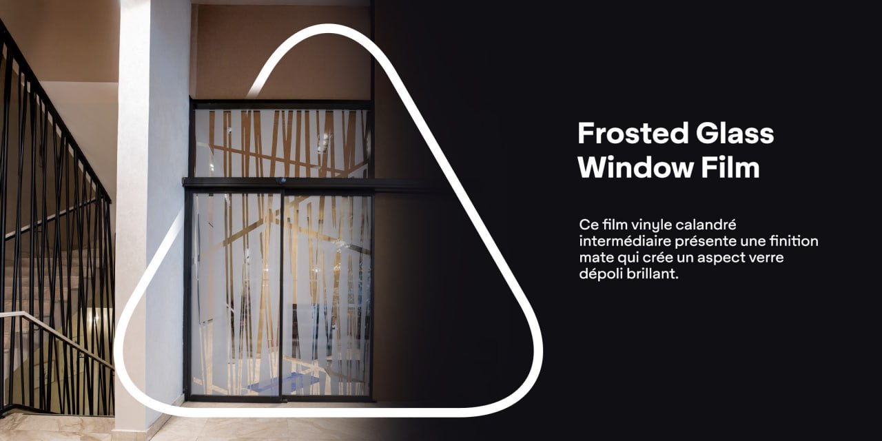 Avery Dennison Frosted Window Films - for privacy