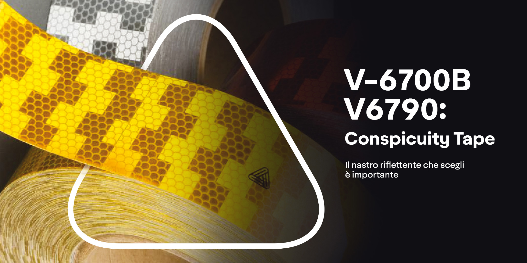 Conspicuity Tape - Nastro segnaletico per bordatura automezzi pesanti