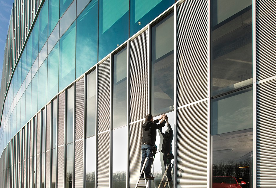 Installation of architectural window film