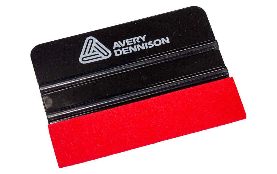 Hard Card Felt Squeegee