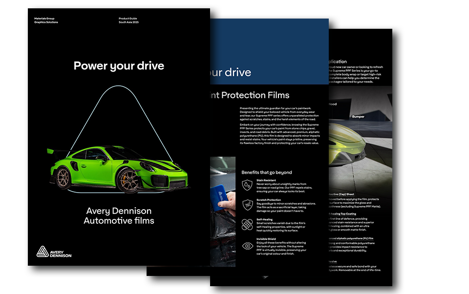 Image of automotive aftermarket brochure