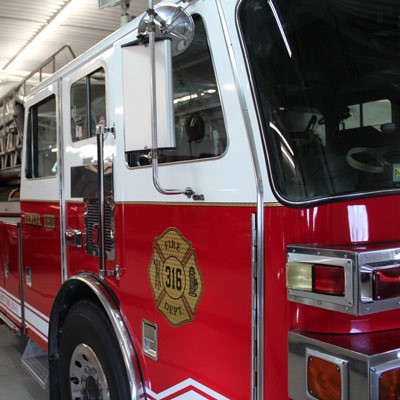 fire truck wrap