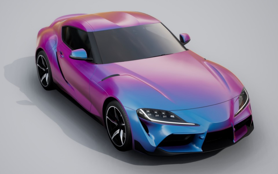 Car wrap visualization