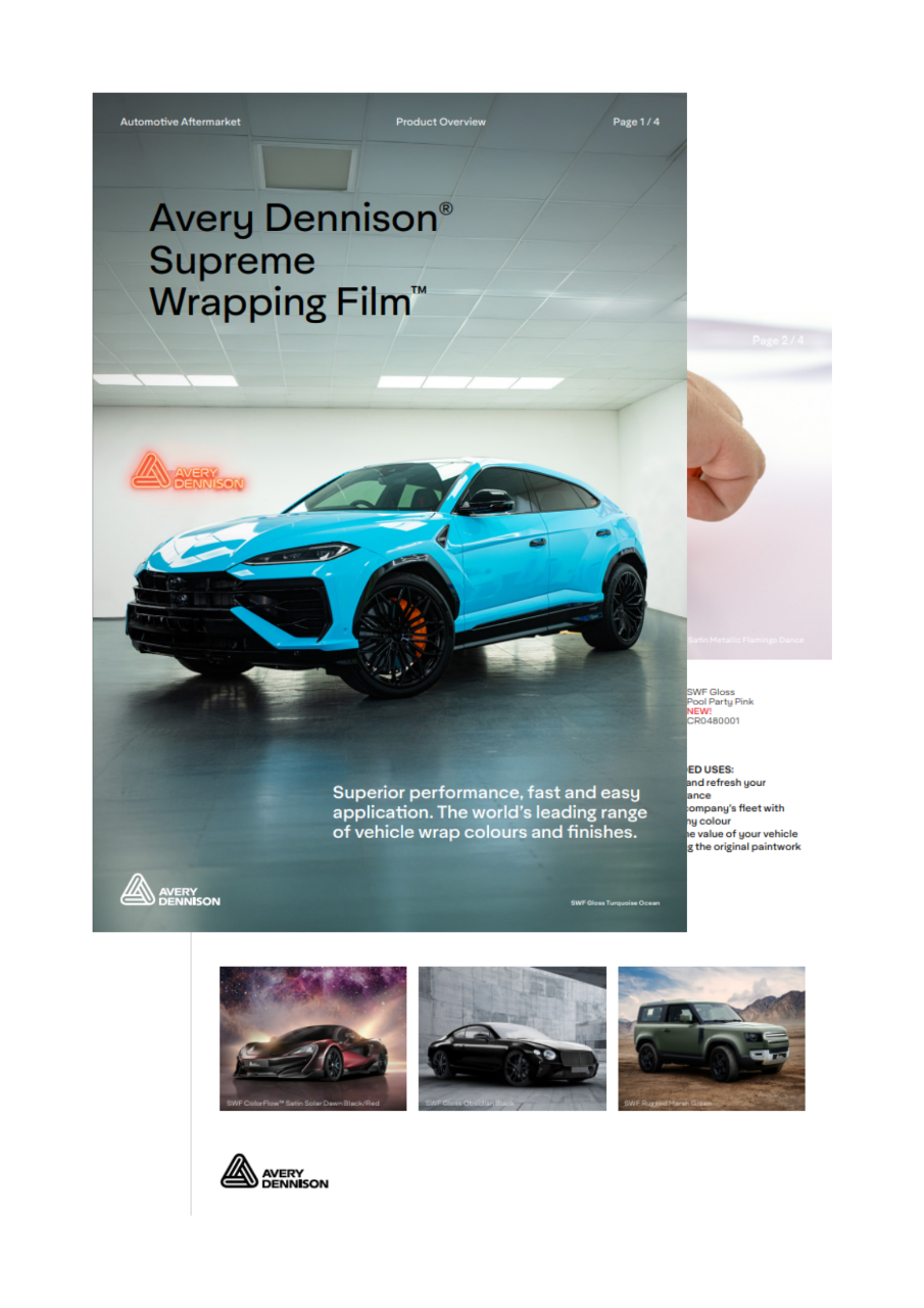 Car Wrapping Folie / Autofolie / Supreme Wrapping Film