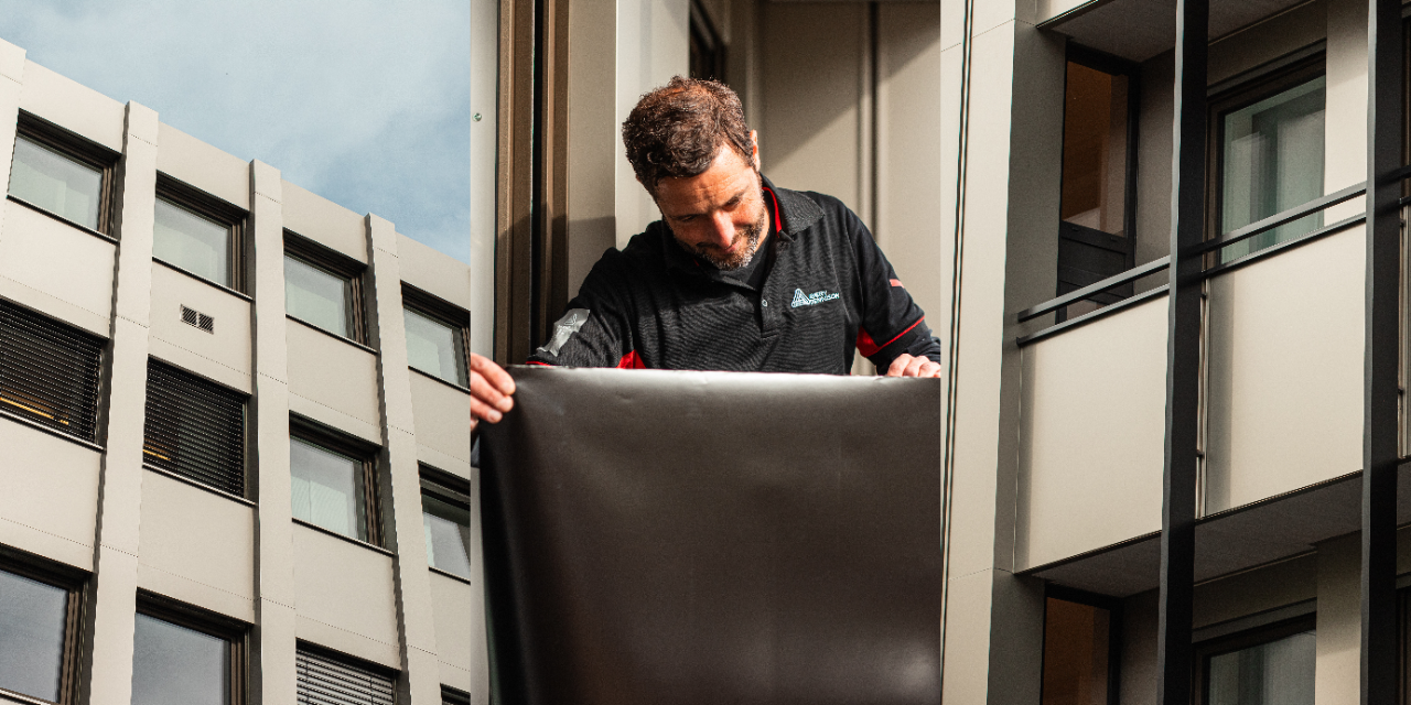 Making a print firm’s new building stand out with facade renovation at Material Solutions