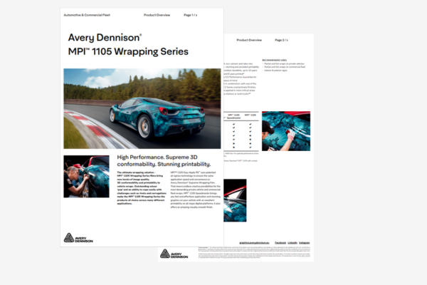 Car Wrapping Folie / MPI 1105