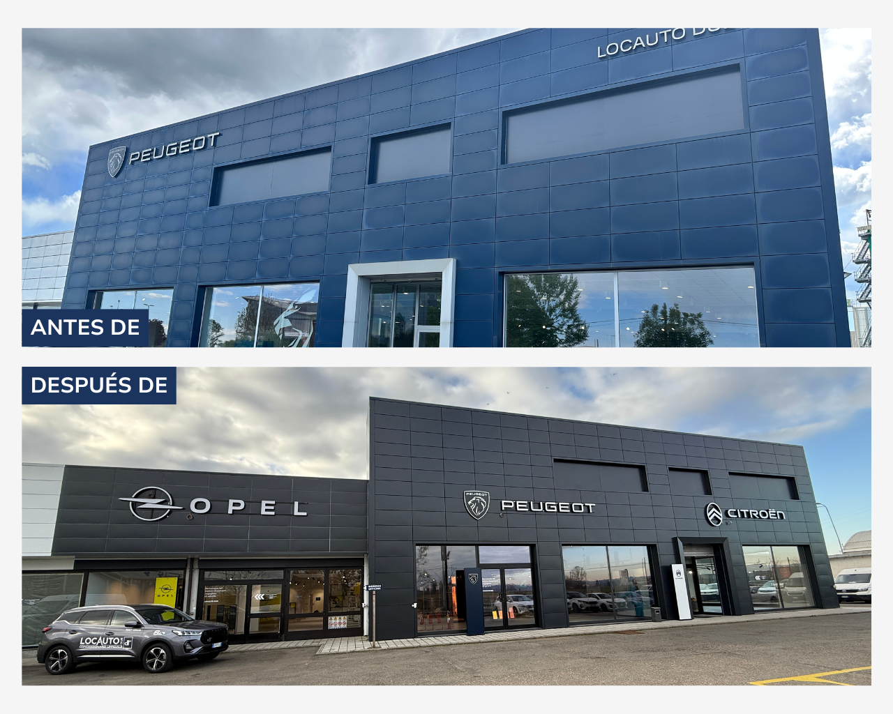 Making a print firm’s new building stand out with facade renovation at Material Solutions