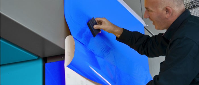 Applying Facade Film