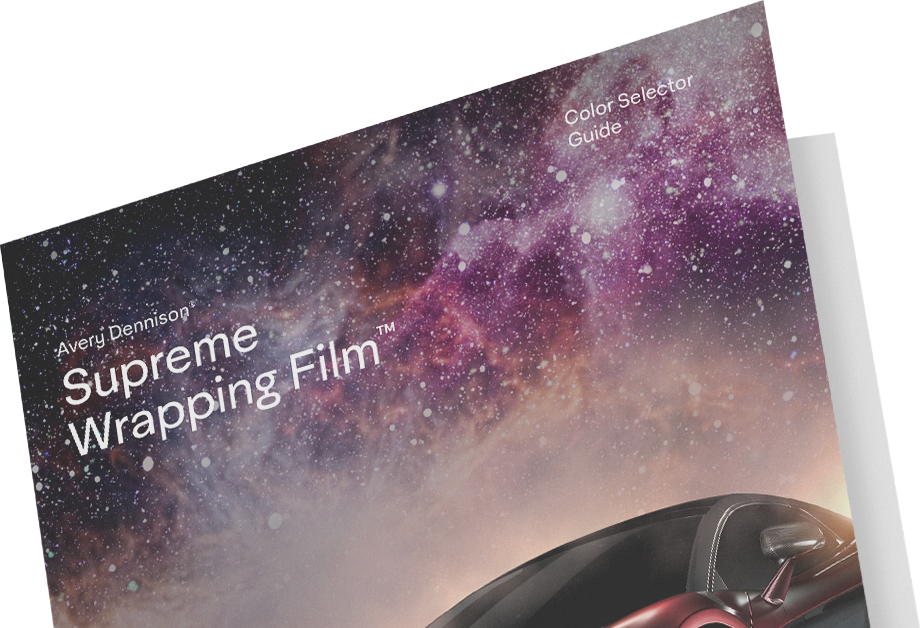 Avery Supreme Car Wrapping Film dunkelgelb satin metallic 36,65 € / m 3 m 
